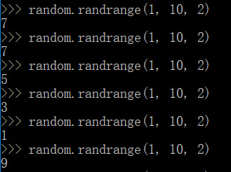 python的random模塊4